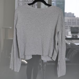 Bell Sleeve Tulip Back Sweater (Large)